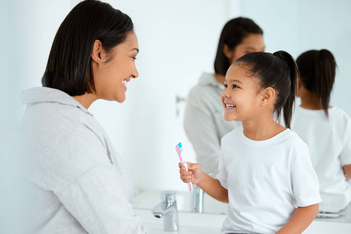 concept for preventing gum disease in your kids